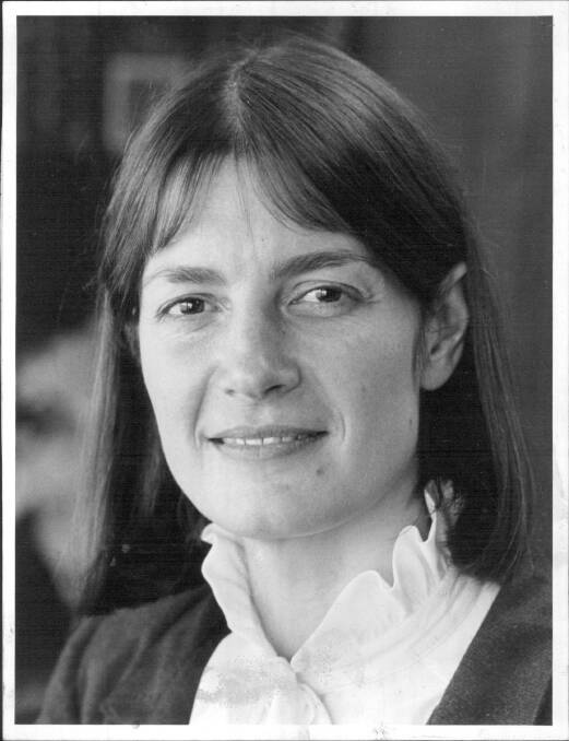 Helen Williams, then deputy secretary of Department of Education and Youth Affairs, in 1983. She had a rapid rise through the federal bureaucracy. Photo: Supplied