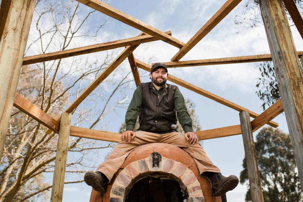 Dan Harris-Pascal will be running the Natural Building Roundhouse Working Bee this weekend.  Photo: Jamila Toderas