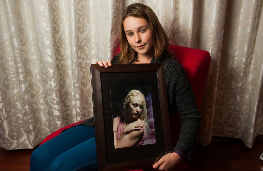 Fourteen-year-old Kira Dart's mother died by suicide in March. The Banks teenager is now working to help prevent others from experiencing the tragedy of suicide. Photo: Elesa Kurtz