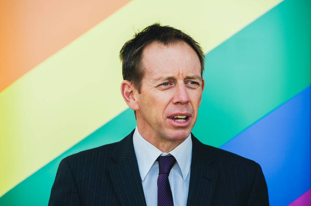 Consumer affairs minister Shane Rattenbury. Photo: Rohan Thomson