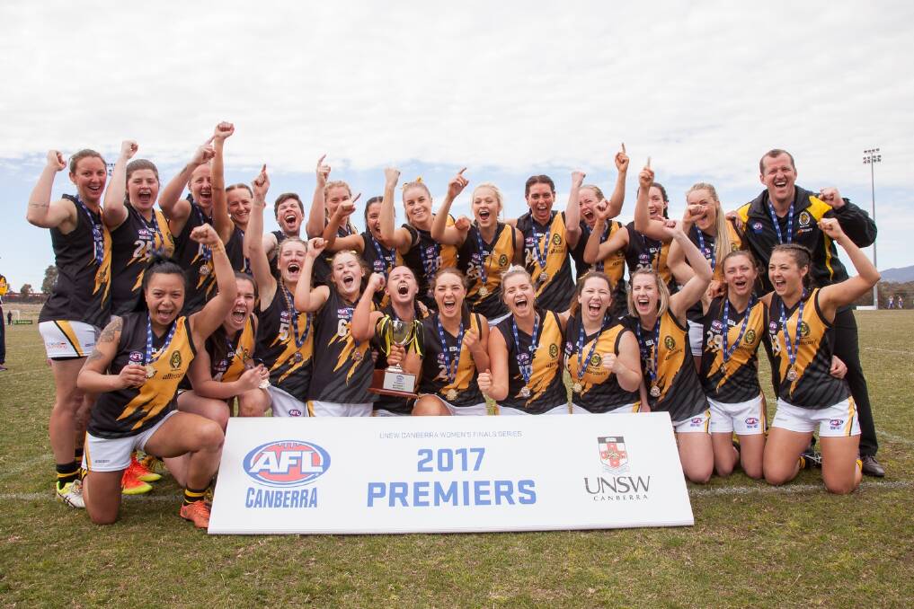 The Queanbeyan Tigers are eyeing a repeat. Photo: Doug Dobing