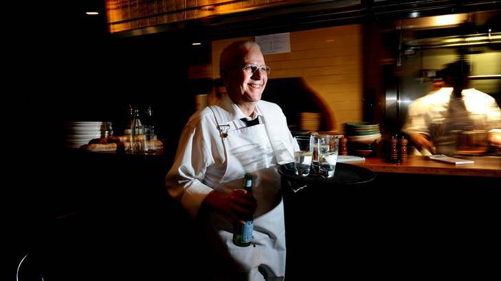 Italian & Sons waiter Tony Lo Terzo thrives on a challenge. Photo: Melissa Adams