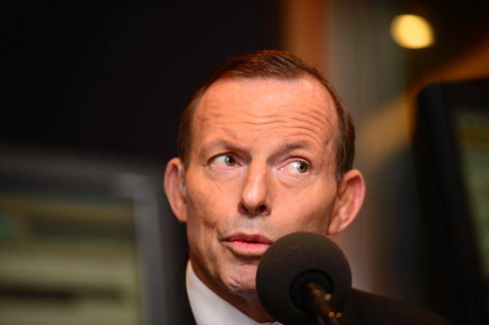 Tony Abbott has warned against leadership changes during an interview with Melbourne radio host Neil Mitchell. Photo: Penny Stephens