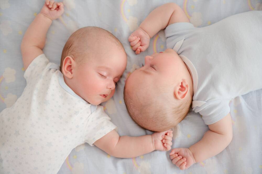 Doctors have identified an extremely rare set of semi-identical twins born in Queensland (not pictured)  Photo: Fairfax Media
