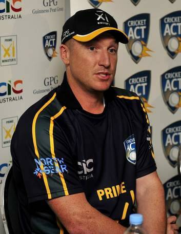 Brad Haddin is back for another Prime Minister's XI match. Photo: Stuart Walmsley