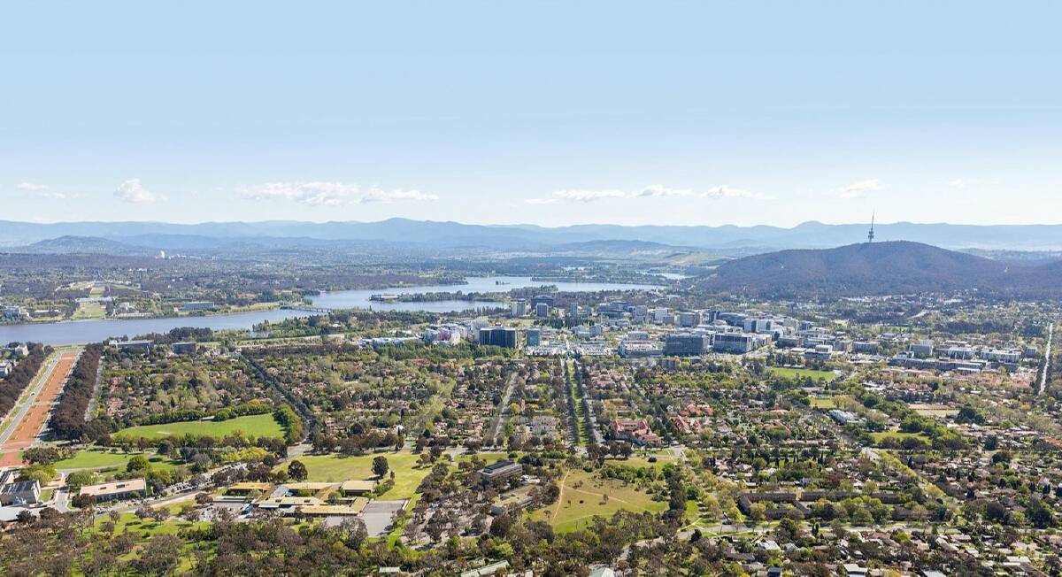 The view from Doma's planned "Foothills" development on Limestone Avenue. Photo: Supplied