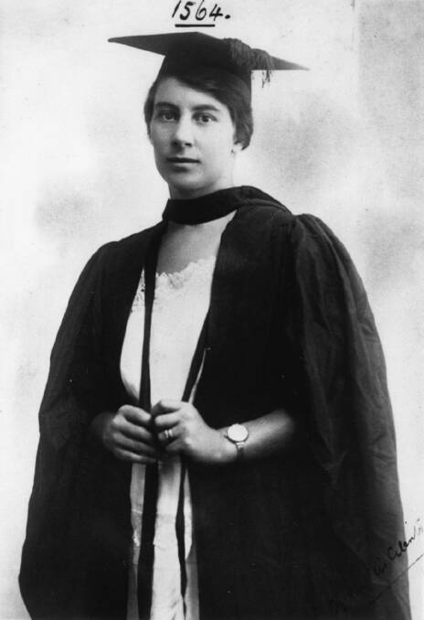 Lady Phyllis Dorothy Cilento was the only woman to graduate from her medicine class in 1919. Photo: State Library of Queensland