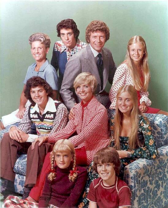 The Brady family from The Brady Bunch. Photo: CBS