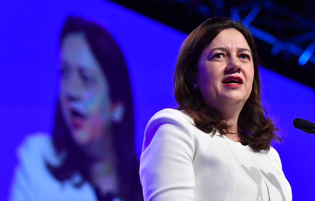 Queensland Premier Annastacia Palaszczuk says she will believe the Adani project is going ahead when she sees it. Photo: AAP Image/ Darren England