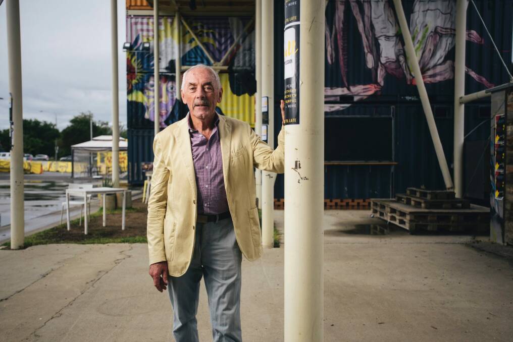 Structural engineer Ken Murtagh: We wouldn't like to just see the container village sent to the tip. Photo: Rohan Thomson