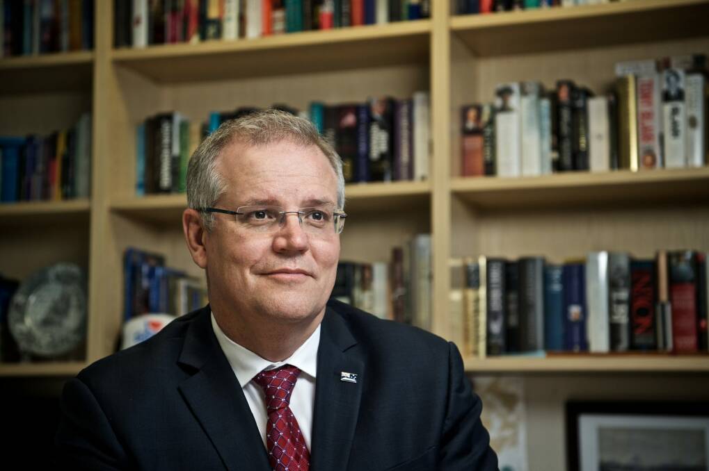 Taxing times: Treasurer Scott Morrison. Photo: Wolter Peeters 