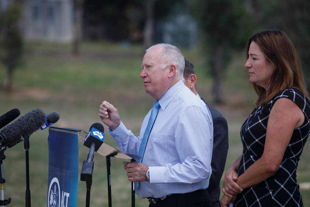 ACT planning minister Mick Gentleman led a 12-day, $65,000 study tour to the EU to examine urban renewal last year. Photo: Sitthixay Ditthavong