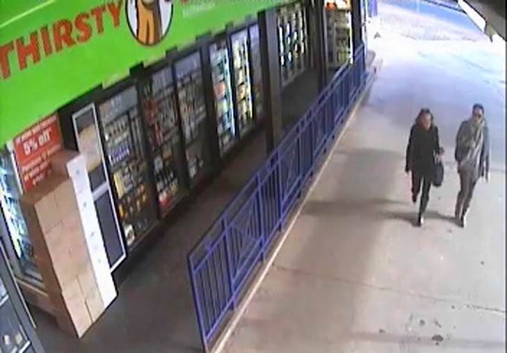 Police believe these two women may have seen the offender leave the Kingston Hotel bottle shop. Photo: Supplied