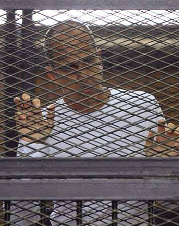 Still in prison: Australian journalist Peter Greste. Photo: AP