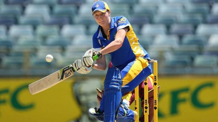 Rene Farrell and Canberra could be involved in the inaugural women's Twenty20 Big Bash League when it gets underway in the 2015-16 season. Photo: Getty Images