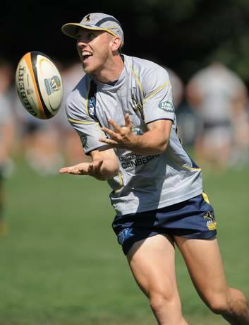 Brumbies players like Jesse Mogg, the best fullback in the competition, deserve Wallabies consideration. Photo: Graham Tidy