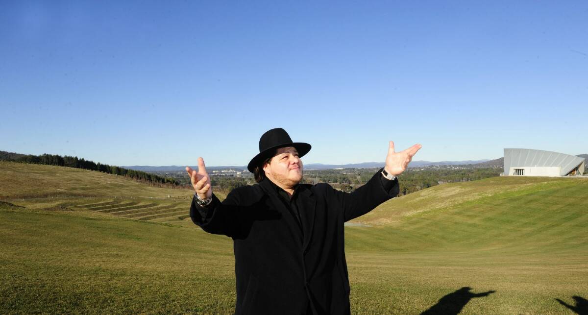Mexican tenor Diego Torre was in Canberra last November to sing at Voices in the Forest at the National Arboretum. Photo: Melissa Adams