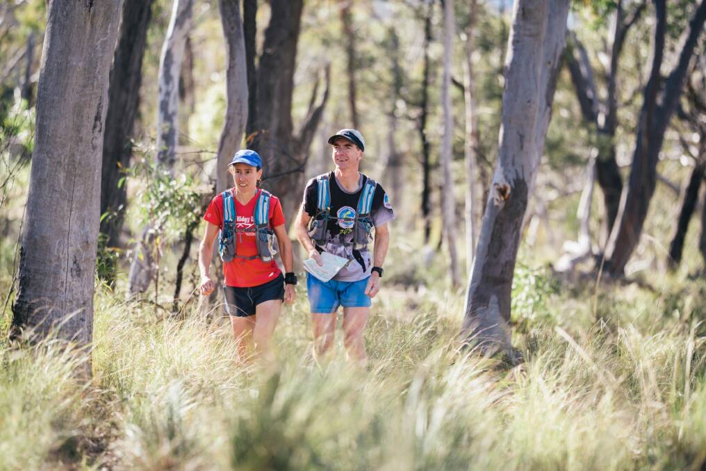The pair began in the sport independently, but now compete together and say the testing sport strengthens their relationship. Photo: Rohan Thomson