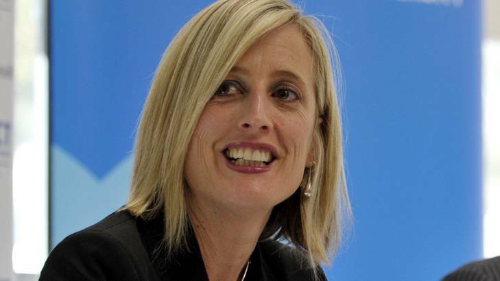 ACT Chief Minister Katy Gallagher has promised to increase the number of areas where smoking is banned if ACT Labor returns to government in the October election. Photo: Jay Cronan