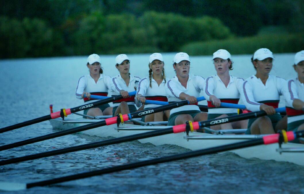 Canberra Girls Grammar will row on Saturday. Photo: Penny Bradfield