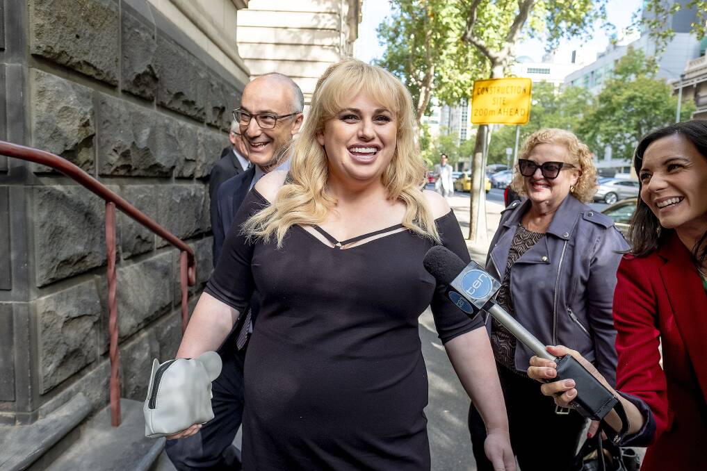  Stripped of her economic claim on appeal this week, actor Rebel Wilson still got $600,000 plus interest. Photo: AAP