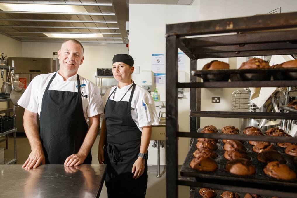Executive chef David Lermonth and head pastry chef Amanda Polsen.  Photo: Sitthixay Ditthavong