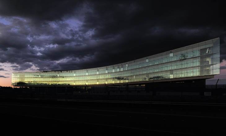 The new ASIO building in Canberra. Photo: Katherine Griffiths