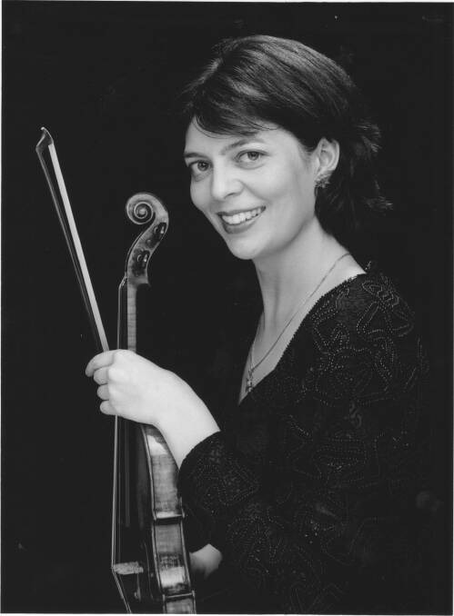 Violinist Indira Koch says the Brahms Double Concerto is "very romantic". Photo: Supplied