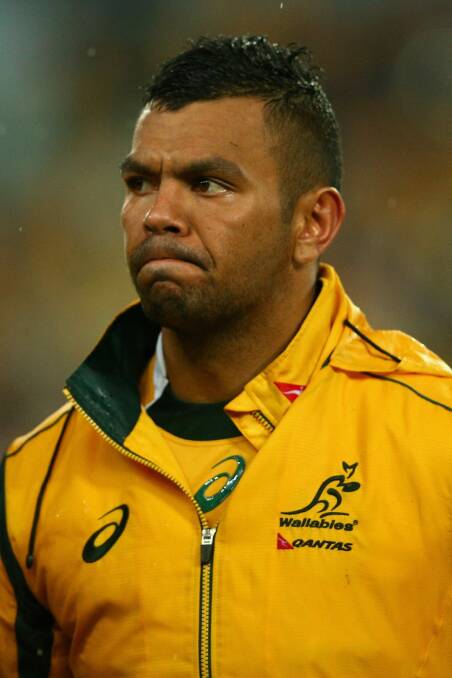 Kurtley Beale of the Wallabies. Photo: Getty Images