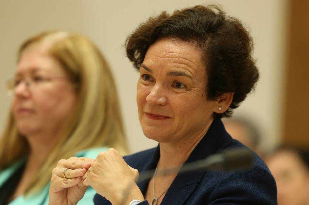 Department of Human Services chief Kathryn Campbell denies that understaffing contributed to any of Centrelink's debt "misunderstandings". Photo: Andrew Meares