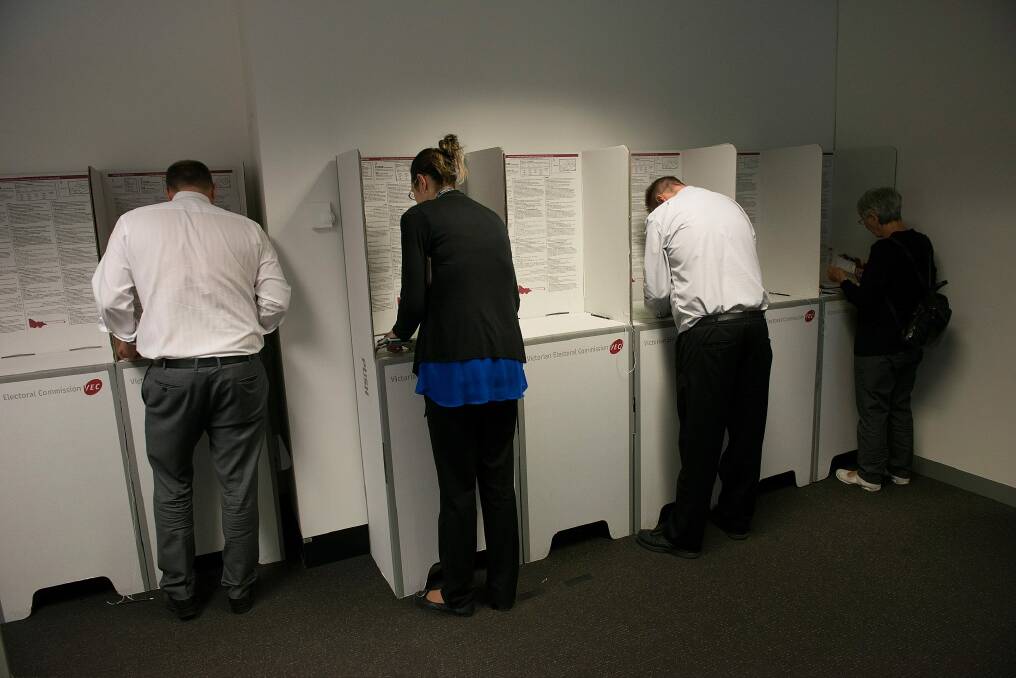 More than one million early and postal votes have already been lodged, but it hasn't all been smooth sailing. Photo: Jesse Marlow