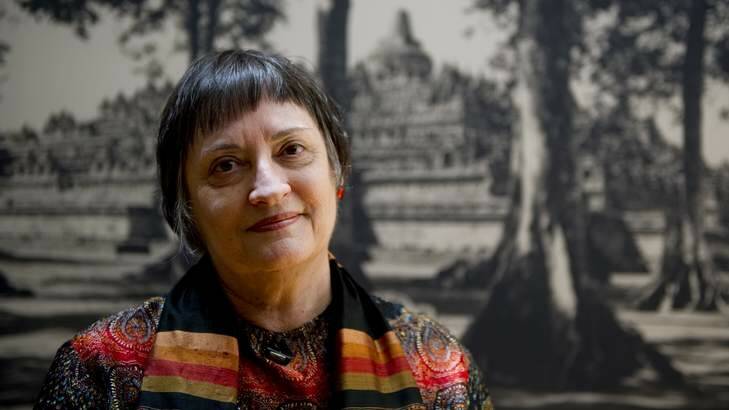 Gael Newton, curator of the Garden of the East Photography in Indonesia exhibition at the National Gallery of Australia. Photo: Jay Cronan