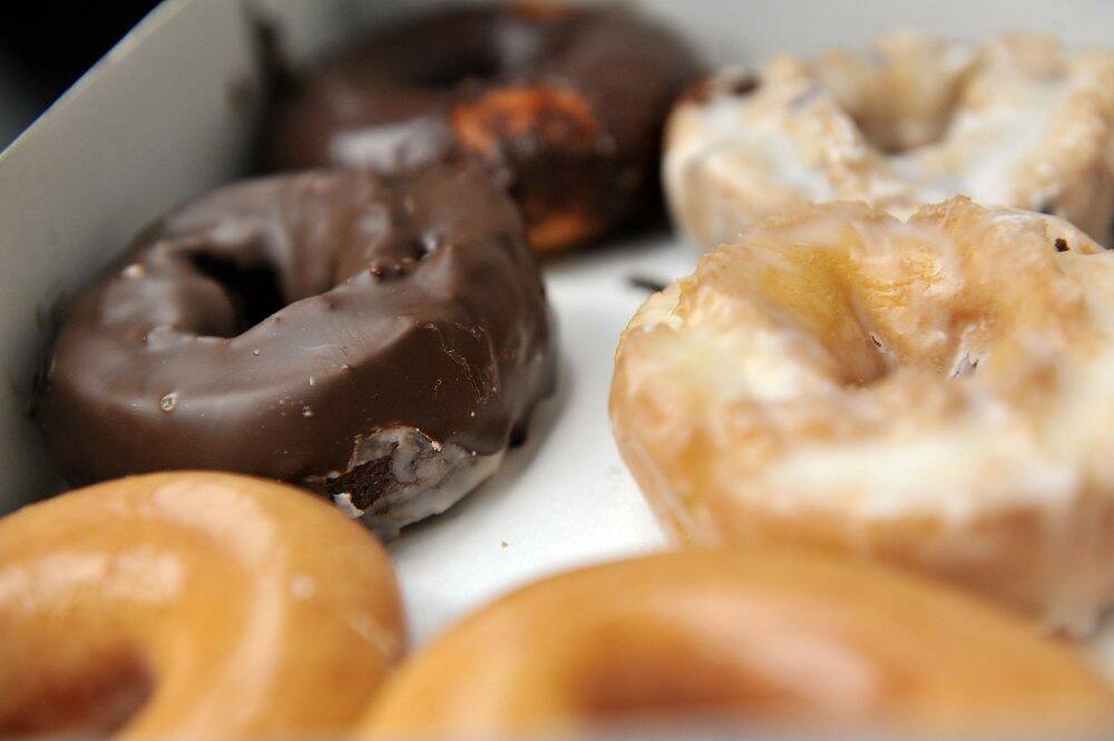 Krispy Kreme doughnuts were popular when they first arrived in Canberra. Photo: Joe Armao