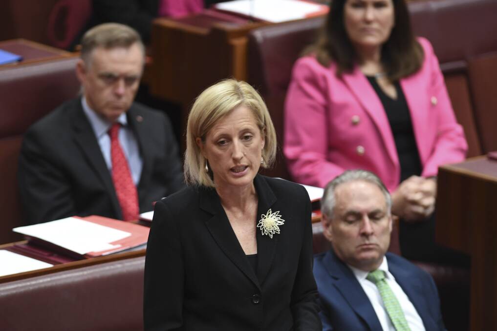 Katy Gallagher. Photo: AAP