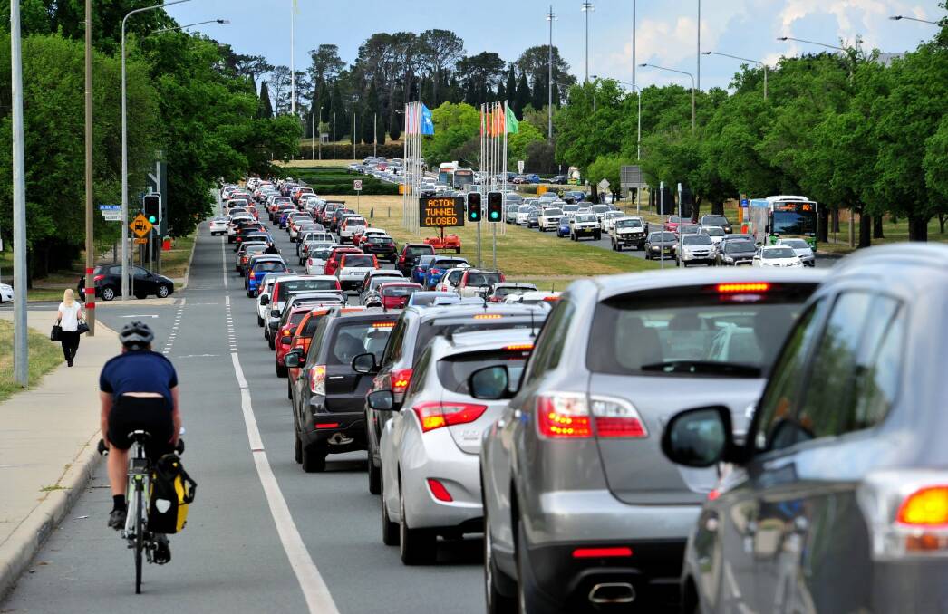 Canberra has some of the lowest levels in the country of registered cars made before 2001. Photo: Melissa Adams