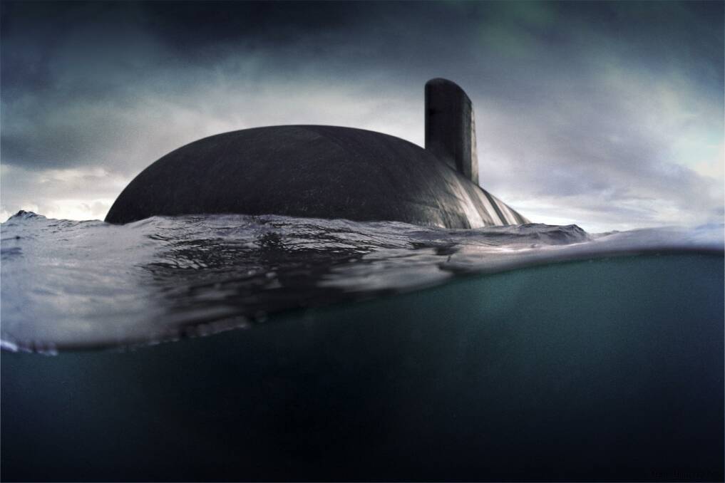 Australia's future submarine, the as-yet unbuilt Shortfin Barracuda. Photo: DCNS
