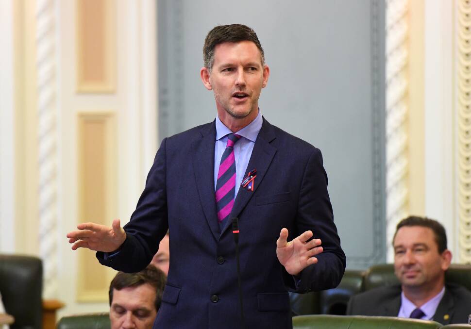 Transport Minister Mark Bailey says he would have been happy to continue working with Mr Strachan. Photo: AAP/Dan Peled