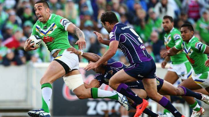 Paul Vaughan is confident the Raiders can beat the Titans. Photo: Getty Images