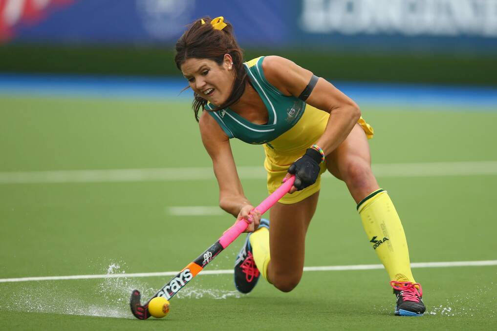 Hockeyroos defender Anna Flanagan will play a crucial role for the Canberra Strikers in the Australian Hockey League, which starts on Friday. Photo: Mark Kolbe