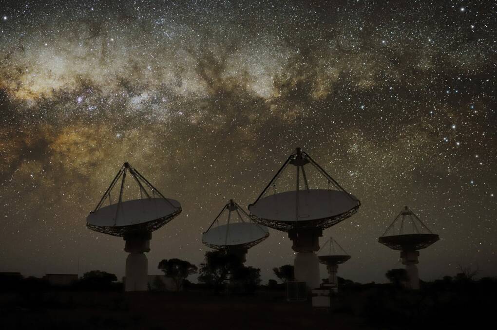 CSIRO's Square Kilometre Array radio telescope in Western Australia. Photo: Alex Cherney
