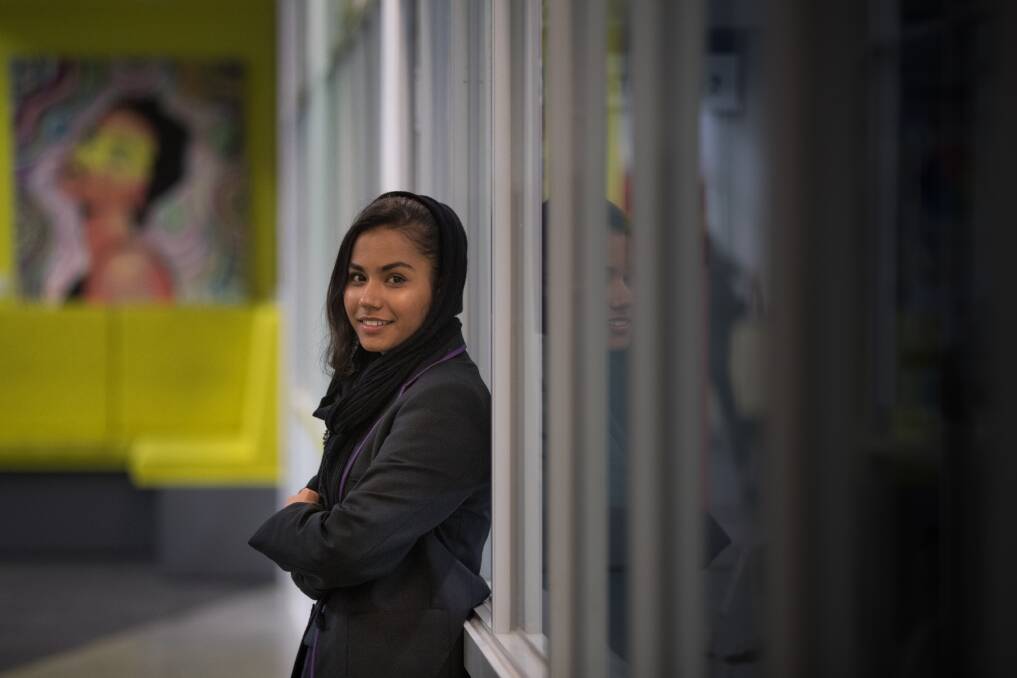 Roghayeh Sadeghi wants to be a human rights lawyer. Photo: Jason South