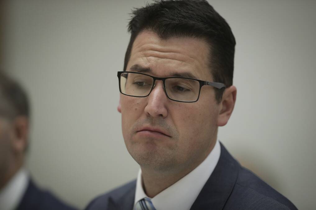 Liberal Senator Zed Seselja says he won't try and move to the lower house at the next election. Photo: Alex Ellinghausen