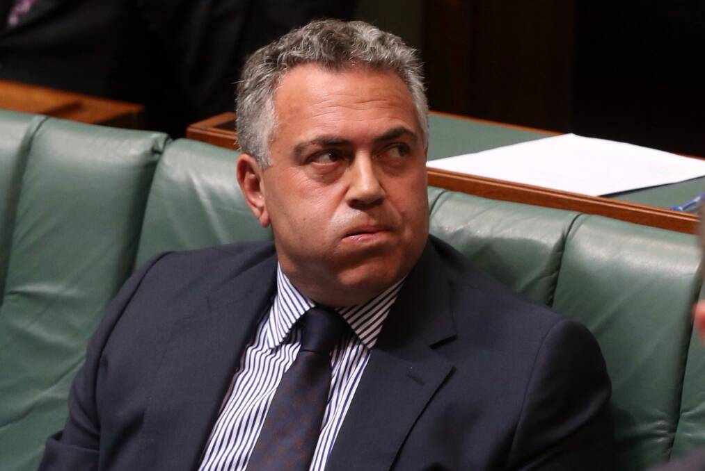 Joe's woes: Federal Treasurer Joe Hockey has admitted Monday's midyear financial update will reveal deeper deficit. Photo: Andrew Meares