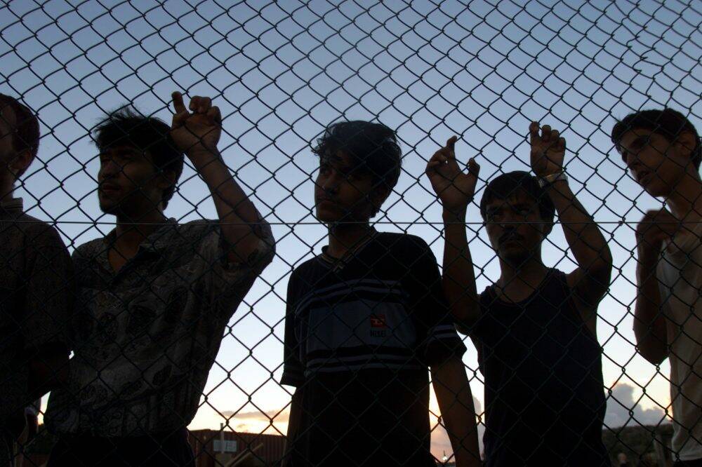 Asylum seekers in Nauru. Photo: Angela Wylie