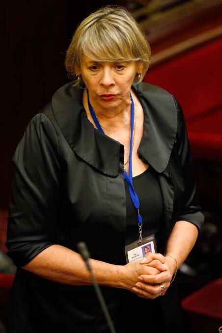 Inga Peulich in Parliament last year Photo:  Darrian Traynor