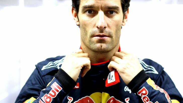 Mark Webber poses in Brazil ahead of his final grand prix. Photo: Getty Images