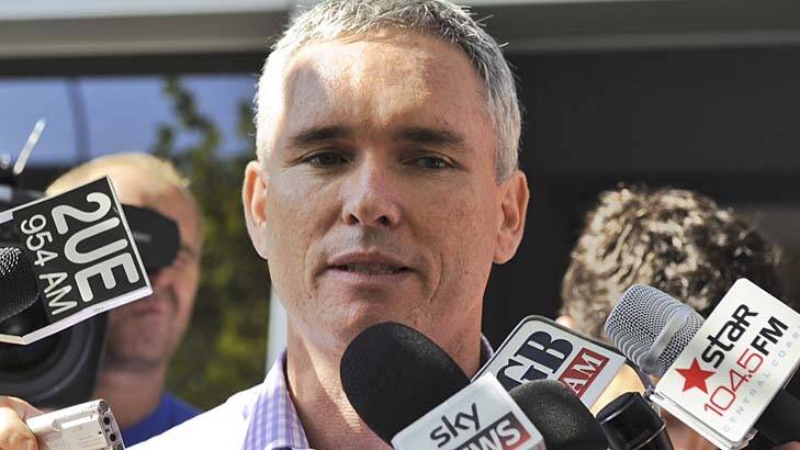 "Absolutely extraordinary intimidation of an innocent man" ... the lawyer of Craig Thomson claims two court officers strip searched his client. Photo: Mick Tsikas