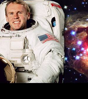 Adelaide-born NASA astronaut Andy Thomas. Photo: Supplied