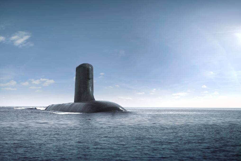 The program to replace Australia's submarines is expected to cost $50 billion.  Photo: Image courtesy of Naval Group