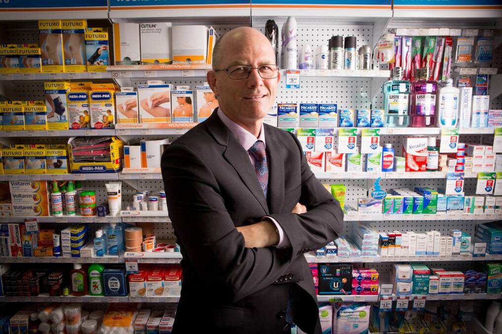  Dr Steve Hambleton in his Brisbane medical practice in 2014. Photo: Paul Harris